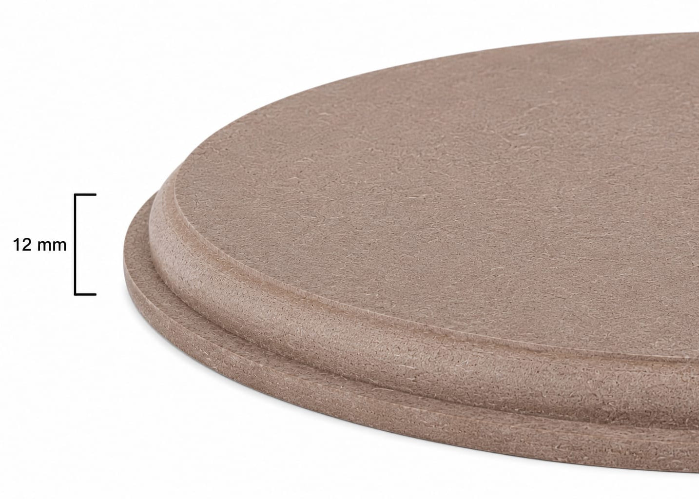10" x 6" Oval MDF 12mm
