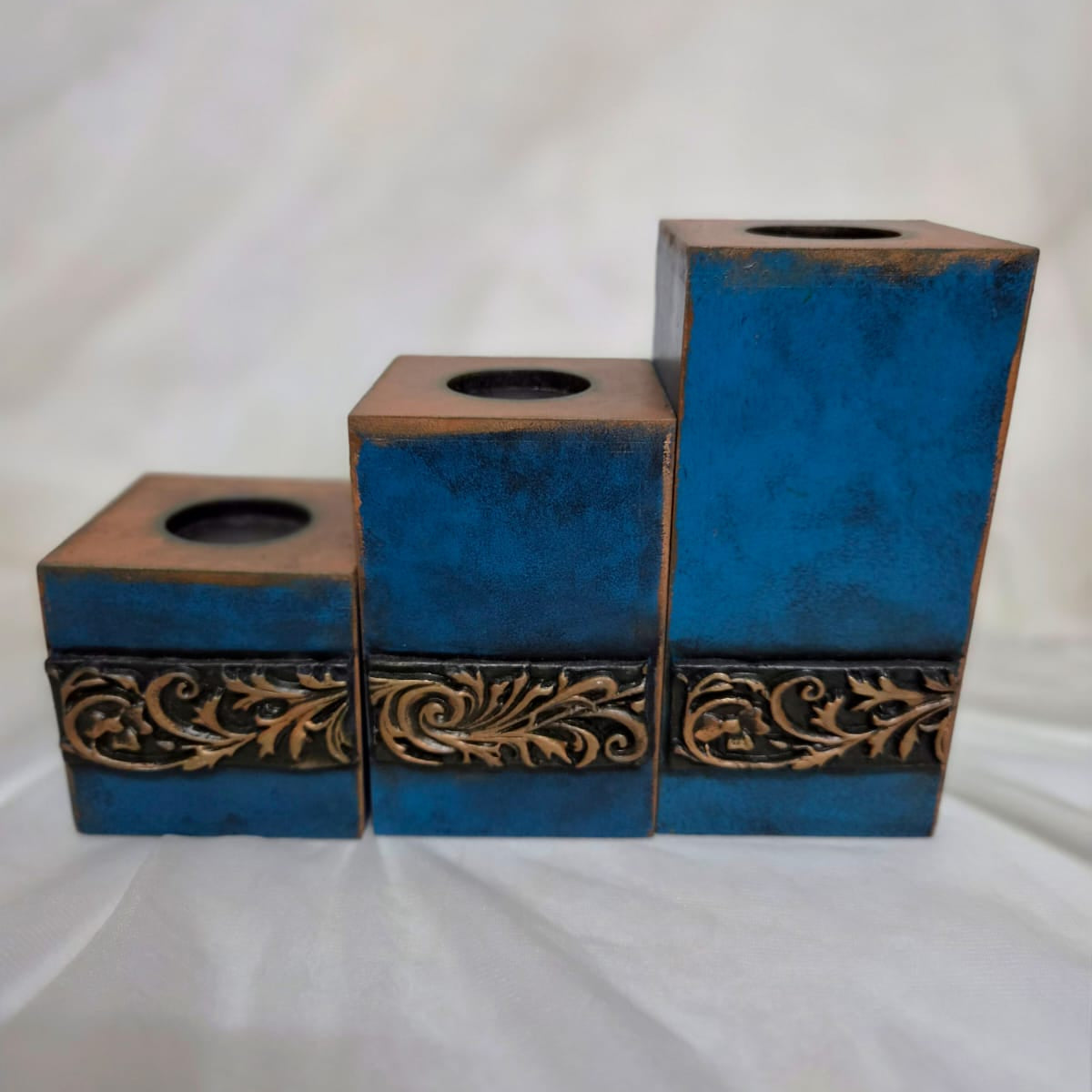 The Vintage Tealight Blocks