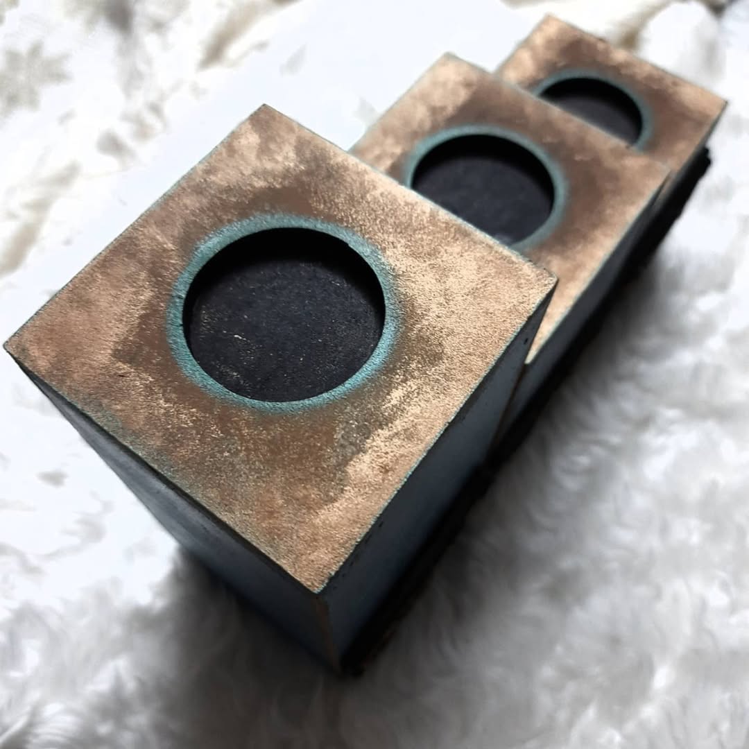 The Vintage Tealight Blocks