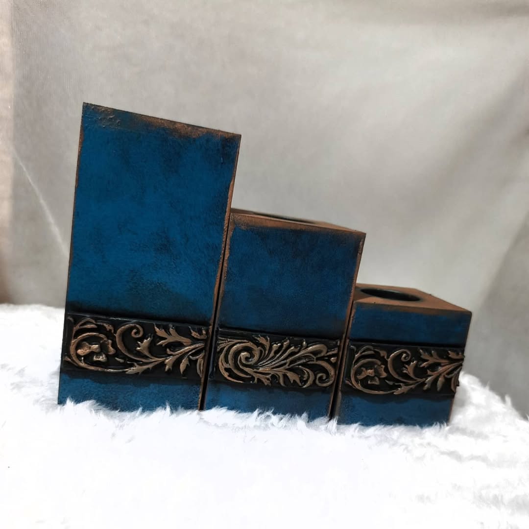The Vintage Tealight Blocks