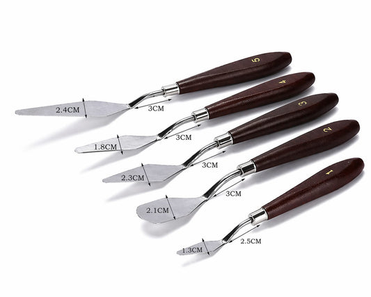 Artist Palette Knife 5 Pc Set